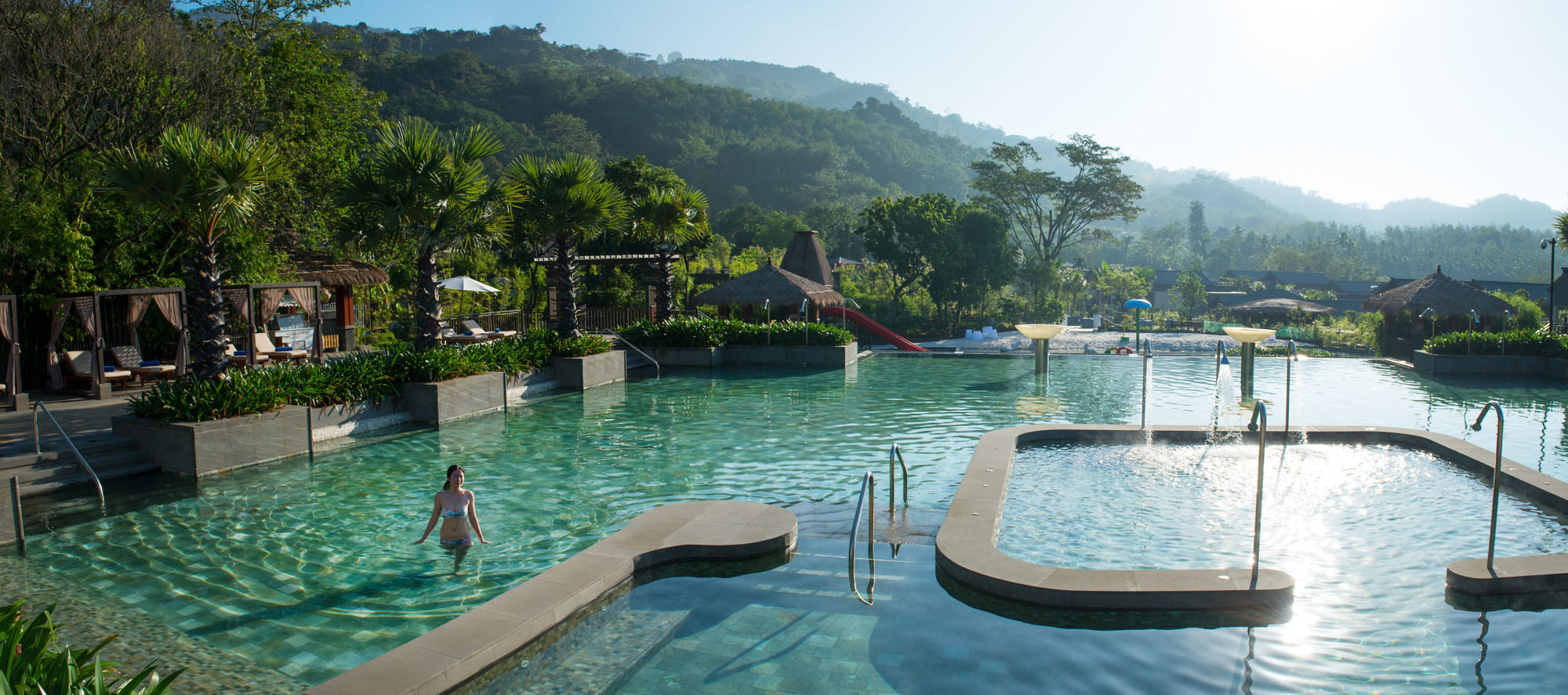 Doubletree Resort By Hilton Hotel Hainan - Qixianling Hot Spring Baoting Eksteriør billede