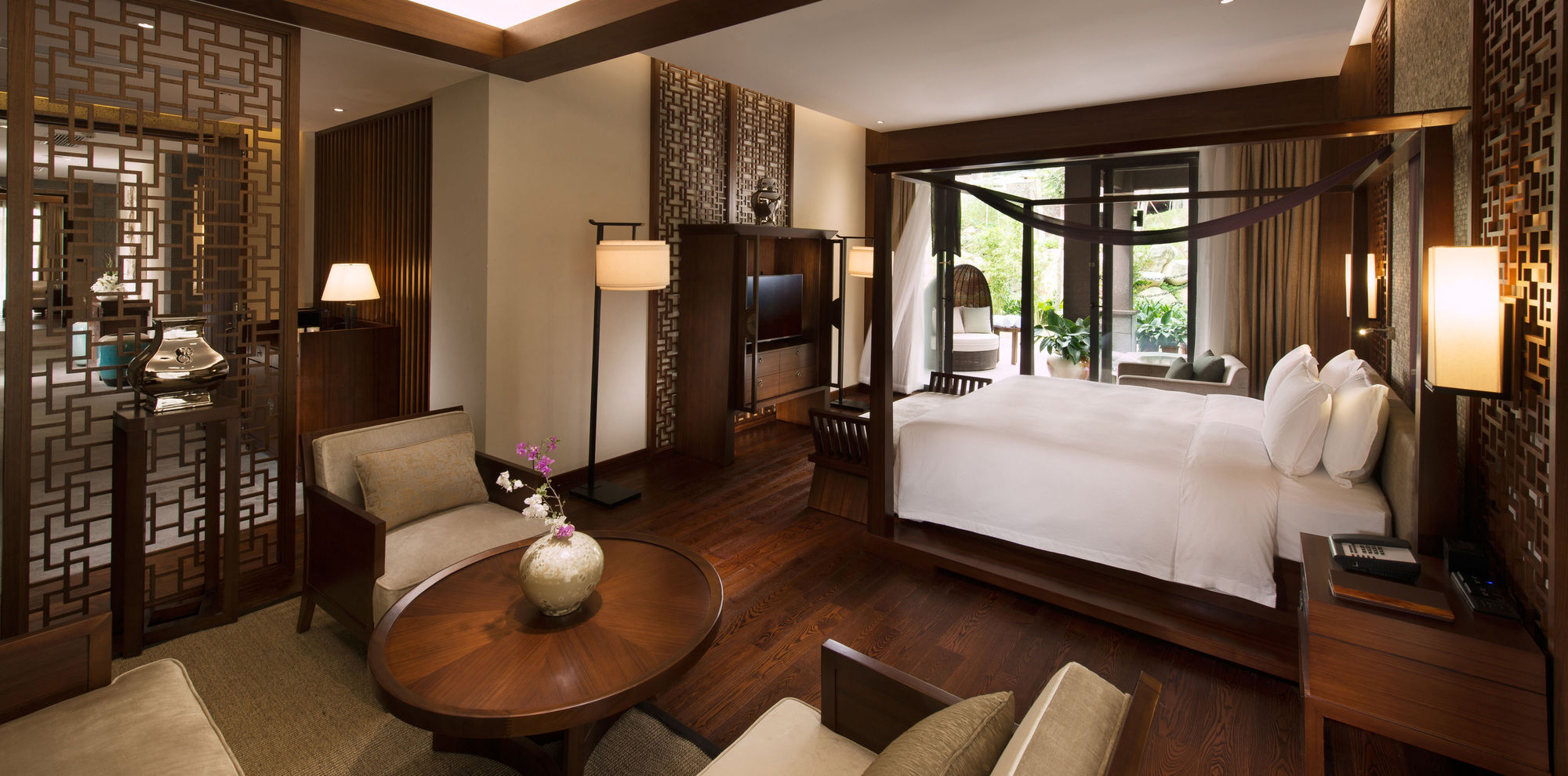 Doubletree Resort By Hilton Hotel Hainan - Qixianling Hot Spring Baoting Eksteriør billede