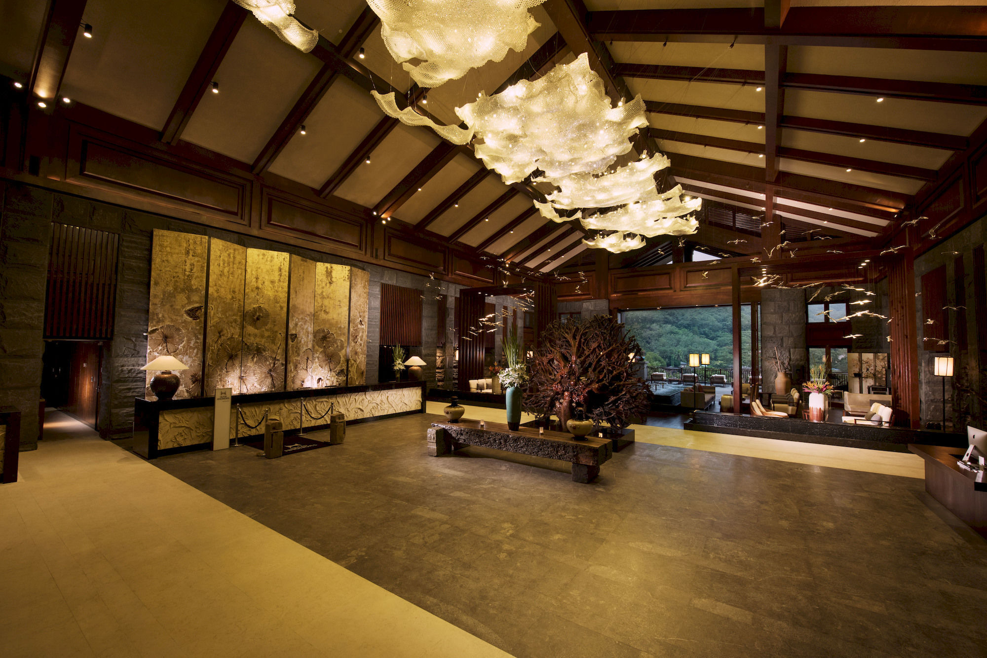 Doubletree Resort By Hilton Hotel Hainan - Qixianling Hot Spring Baoting Eksteriør billede