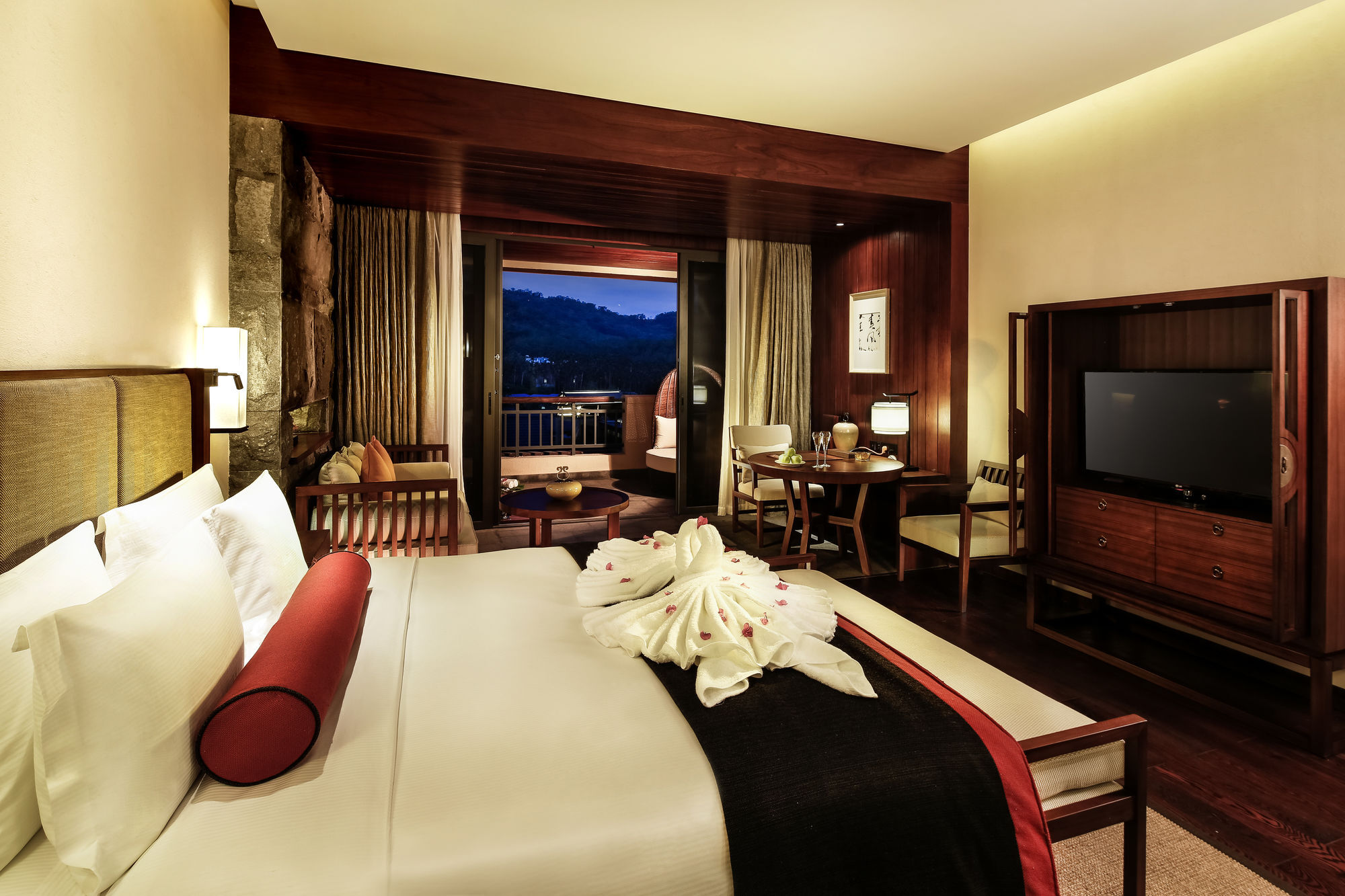 Doubletree Resort By Hilton Hotel Hainan - Qixianling Hot Spring Baoting Eksteriør billede